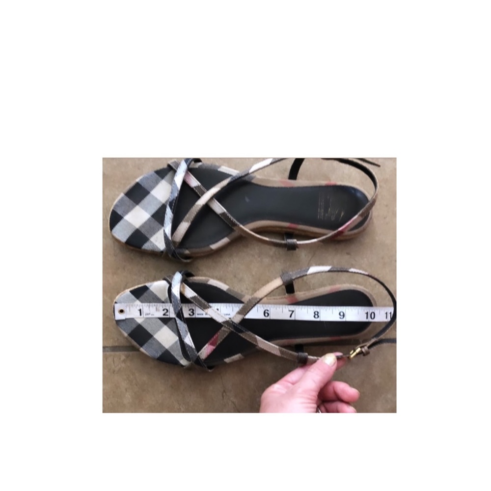 Authentic Beautiful Burberry Espadrille Sandal